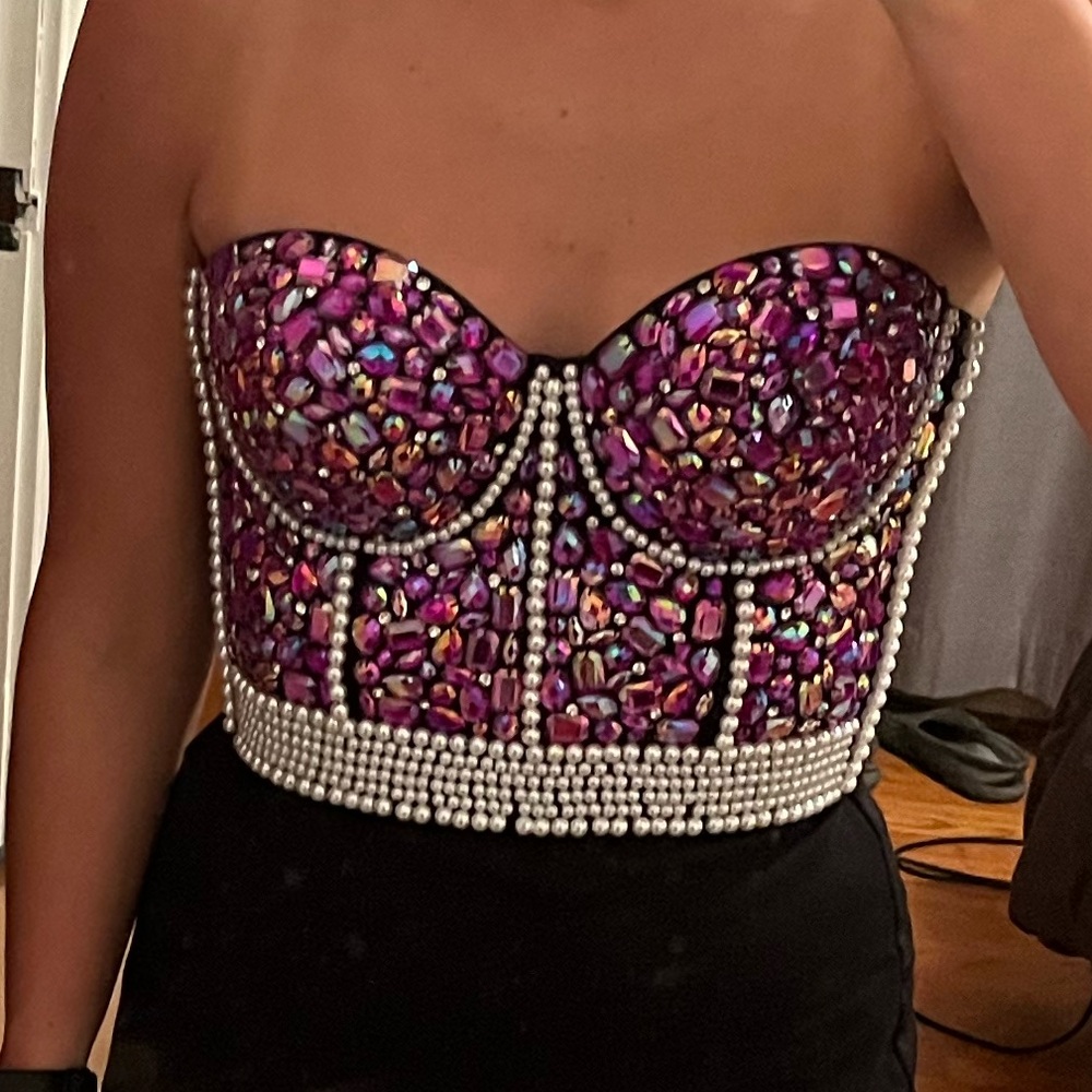 Taylor swift bejeweled top